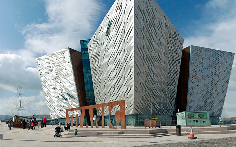 Photo of the Titanic monument