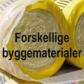 Ulike byggjemateriale 3