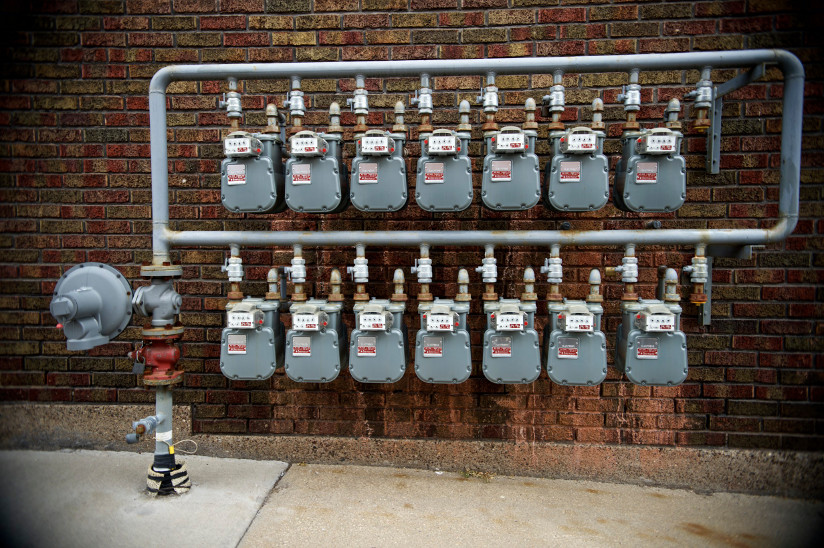 Photo of American gas meters